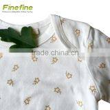 Lovely Oem Custom Baby Clothes Cute Organic Print Baby Romper thumbnail-5