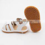 2017 Baby Shoes Plain Color Safe Leather Shoes for Kids Squeaky Shoes thumbnail-2