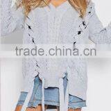 Runwaylover 152 New Design 2017 Ladies Fashion Knitted Hollow Out T-Shirt thumbnail-3