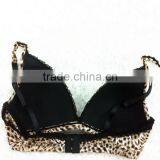 Leopard Grain Fashion Spandex Bra Sexy Bra Underwear Custom Bra Manufacture thumbnail-4