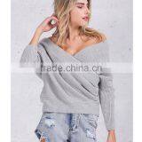 V neck sweater women spring Autumn loose long batwing sleeve sweater tops Fashion pullovers thin sweaters jumper 2017