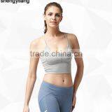 Custom Slim Blazer Workout Clothes Yoga Clothes Yoga Vest Female Guangzhou Manufacturers thumbnail-2