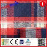 High Quality Wholesale Cotton Polyster Check Fabric Factory thumbnail-2