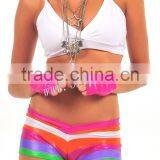 Unique Colorful Shiny Yoga Pants thumbnail-1