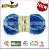 Charmkey Mixed Color Euro Baby Yarn 100% Polyester Textured Yarn for Baby Sweater thumbnail-1