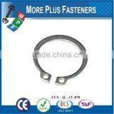 Made in Taiwan Stainless Steel External Circlips Metric Inverted External Circlip Basic External Circlip Metric thumbnail-5