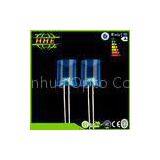 Concave 8mm LED Light Emitting Diode With Colored Diffused Lens / 120 Degree Beam Angle