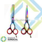 Saloon Hair Cutting Scissors, Thinning Scissors and Razors Set