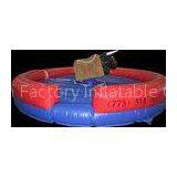 Digital printing Inflatable Mechanical Bull , Inflatable Rodeo Bull Machine