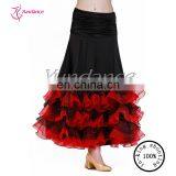 AB033 Black and Red Puffy Show Dance Wear, Modern Dance Wear thumbnail-4