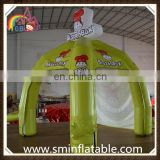 Portable led inflatable snack tent. food booth ,retail green kiosks for advertising /exhibition