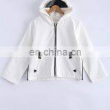Wholesale Spring Fashionable Women Zipper Hoodie Jacket thumbnail-4