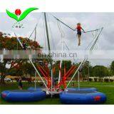 Cheerleading Outdoor Trampoline Park Jumping Games Bungee Jumping Trampoline thumbnail-2