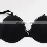 2017 Hot Images Black Lace Side Sexy Lingerie Girls Stylish Plus Size Full Cup Fancy Bra and Panties Brassiere thumbnail-2