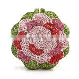 Bling Handmade Evening Clutch Bag Cystal Rhinestone Clutch Stonning Bag thumbnail-5