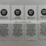 Custom Private Satin Ribbon Cotton Garment Wash Label Care Label Silk Printing Label Tag thumbnail-4