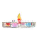 Zhongshan Amusement Theme Park Equipment, Outdoor Playground Fairground Tea Cup 24 Seat Coffee Cup Rotating Revovling thumbnail-2