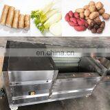Machine for Removing Ginger Skin Potato Brush Washer Commercial Carrot Potato Peeler Machine thumbnail-6