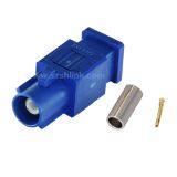 Длинный Fakra-мужской прямой разъем-вилка для кабеля Rg174