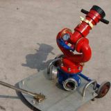 Mobile fire water monitor psy30-40 flow regulating fire monitor wheeled fire monitor