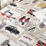Cotton Table Cloth Wholesale Printed Tablecloth of British Style Hotel Waterproof Table Cloth thumbnail-5