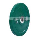 Harbour Competition Weightlifting Steel Barbell Bumper Plates thumbnail-1