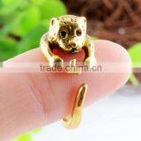 Fashion Ladies Gold Finger Ring Animal Design Fashion Ring thumbnail-6