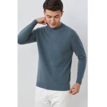 Men's Jumper Thick Winter Cashmere Knitted Sweater /Half Collar Jumpers Sweater thumbnail-2
