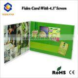 Custom Lcd Video Brochure, Advertising Video Card, Video Greeting Card thumbnail-4