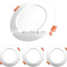 Прямая продажа. Дешевые белые антибликовые светодиодные потолочные светильники с рылообразным дизайном для гостиной с рамкой thumbnail-4