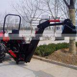 Mini Tractor Backhoe Loader Lawn Tractor Mini Front End Loader for Sale thumbnail-3