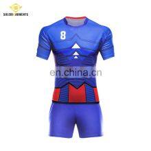 Оптовая продажа спортивной одежды для команд клуба. Кастомизированные дешевые ругби-майки и комплекты ругби-формы с сублимационной печатью thumbnail-5