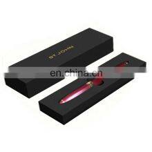 High End Two Pieces Pen Packaging Drawer Box With Foam Incert OEM Rigid Packing Box Gift Jewelry Necklace Packing Box