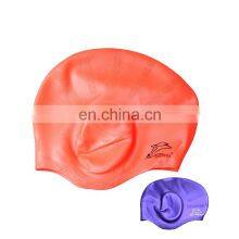 High Quality Custom Ear Protection Swim Cap Silicone Caps