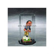 Countertop Superstar Figure Plastic Model Box Holder Acrylic Model Display Box