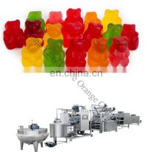 Automatic gummy candy production line gummy bear make machine gummy candy manufacturers