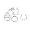Fashion High Quality Metal Double Jump Ring thumbnail-2
