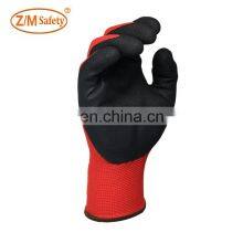 Universal Abrasion-proof 15Gauge Nylon Mechanics Gloves Power Grip Nitrile Sandy Finish Gloves thumbnail-3