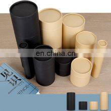 ENO Cylindrical Packing Round Candle Jar Custom Essential Oil Package Lip Balm Lipstick Kraft Packaging thumbnail-2