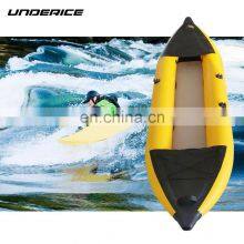 2022 Factory Wholesale Drop Stitch Kayak 2 Person Inflatable Kayak 380cm for Sea Fishing