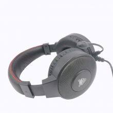 PC Wired Gaming USB Stereo Headphone With Microphone Colorful Lighting Headset Hd811 thumbnail-2