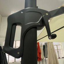 Factory Price Outdoor 3*3m Double Roof Waterproof Umbrella With Side Stand thumbnail-5