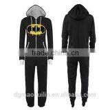 Adult Women Men Hooded Zip Jumpsuit Onesie Sleepwear Pajamas New Quality Choice thumbnail-2
