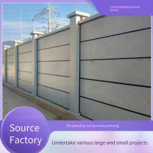 Assembled Power Cement Fence Panels, Fair - Faced Concrete Precast Substation Enclosures, Assemble - Type Step - up Station Fences thumbnail-2
