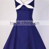 40's Pin up Retro Style Women Swing Dress thumbnail-1