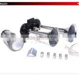 Metal Plating no Rust 150DB 12V Motorcycle Horn Car Horn Air Horn Dual Trumpet Super Loud Compressor Boat Truck Lorry CarHT-202C thumbnail-3
