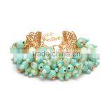 Hot Delicate Costume Jewellery Green Macarons Color Bangles Bracelets 2016