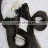 Indian Remy Micro Loop Ring Hair Extension/Kinky Straight Hair Micro Extension
