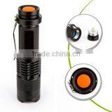 SK98 XM-L T6 LED 2000lm Zoom 5 Modes Waterproof Mini Flashlight thumbnail-3