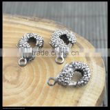 LFD-00C5 New Crystal Rhinestone Paved Lobster Clasps For Jewelry Making Bracelet Necklace Finding